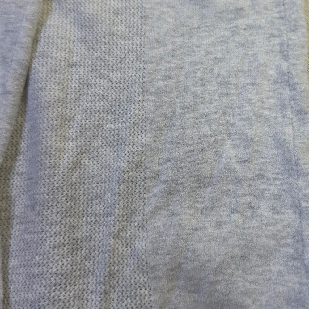 American Eagle Ahh-mazingly Soft Gray Varsity Stripe Knit Sweater Womens Cozy XL - Picture 6 of 6